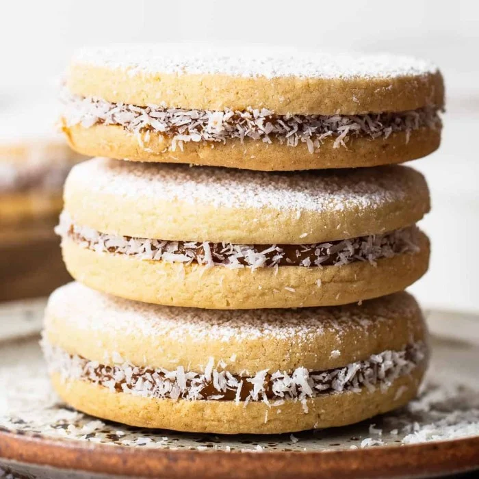 Alfajores s dulce de leche