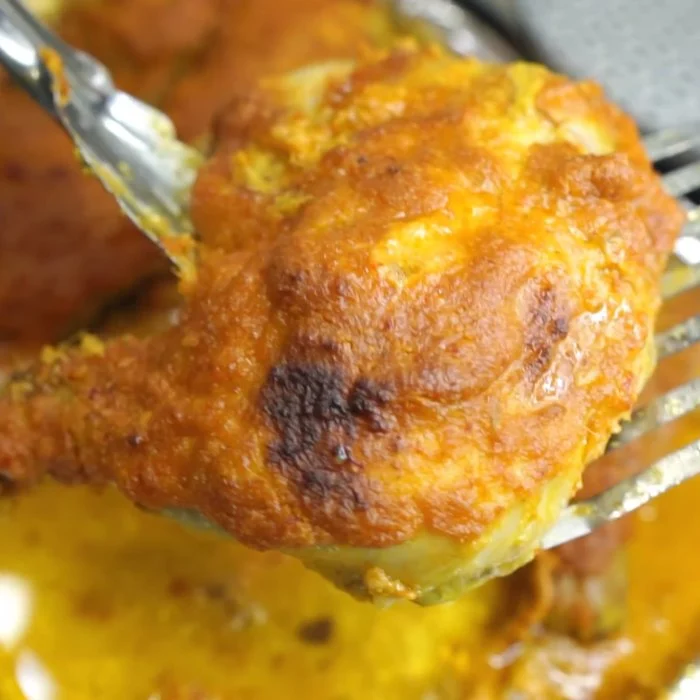 Malajzijské pečené kura ayam percik