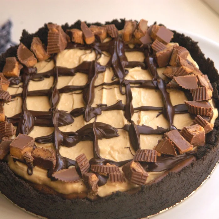 Cheesecake s arašidovým maslom
