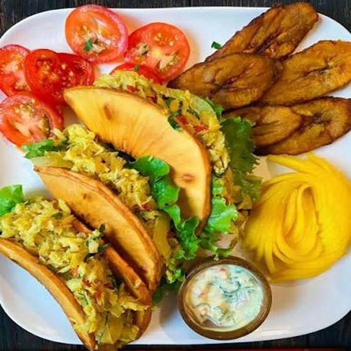 Chlebovníkové tacos