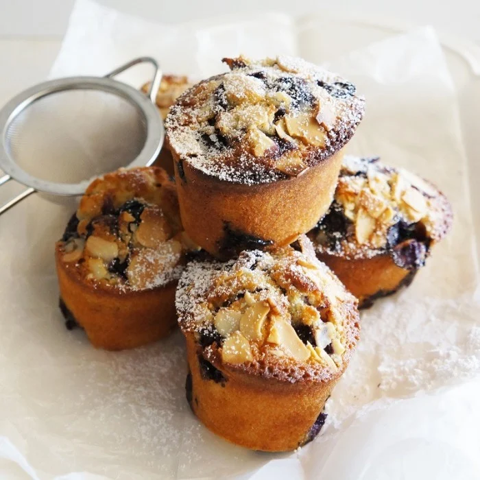 Čučoriedkové friands