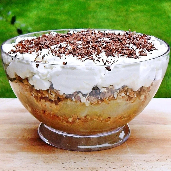 Dánske jablkové trifle