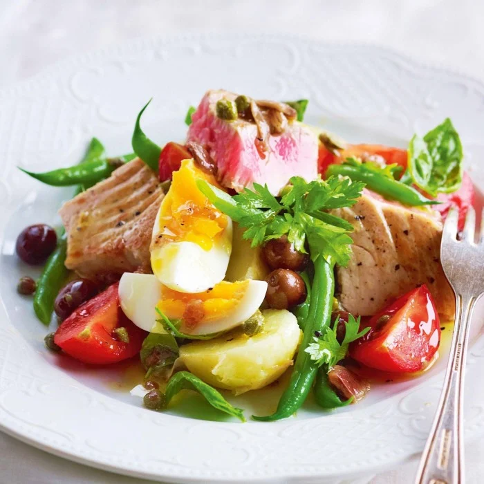 Francúzsky šalát nicoise