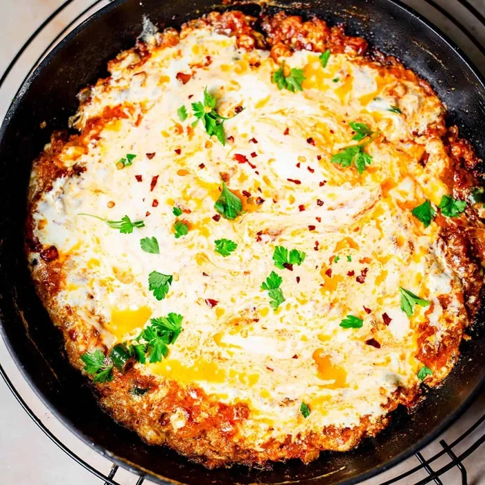 Jemenská lahsa shakshuka