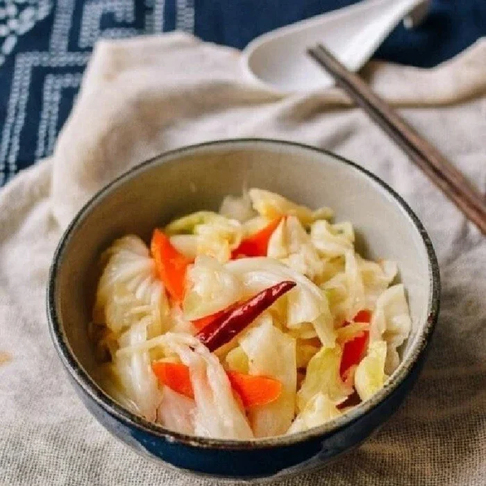 Laoská nakladaná kapusta