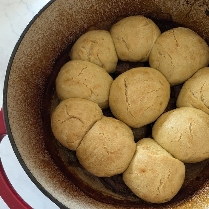 Botswanské halušky madombi
