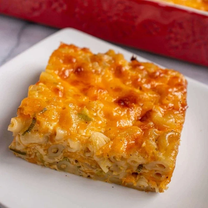 Karibský makarónový koláč