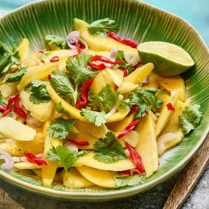 Karibský mango chow
