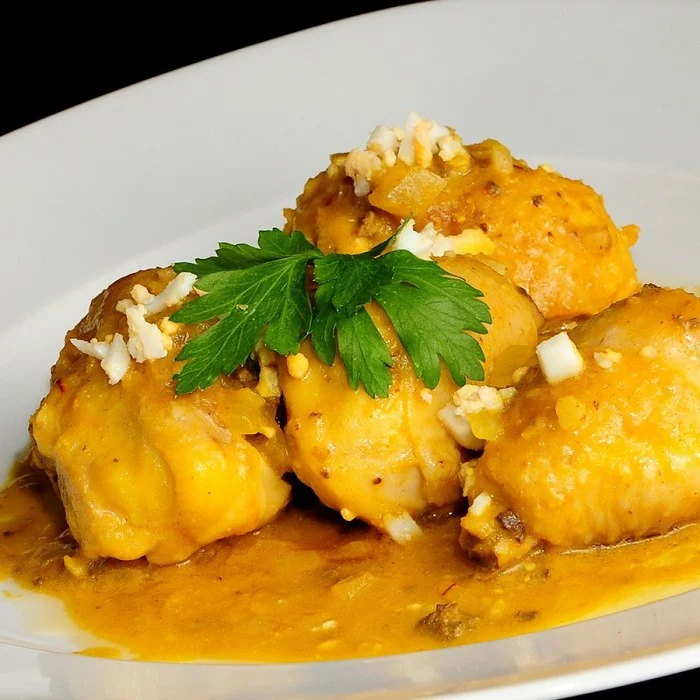 Španielske pollo en pepitoria
