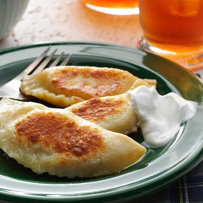 Poľské pierogi s dvoma plnkami