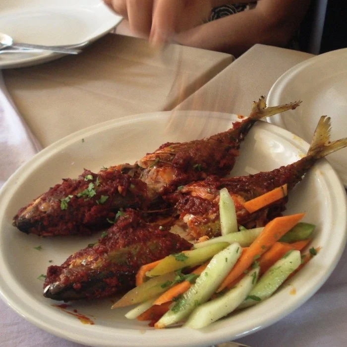 Recheado masala plnená makrela