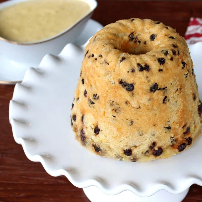 Britský spotted dick