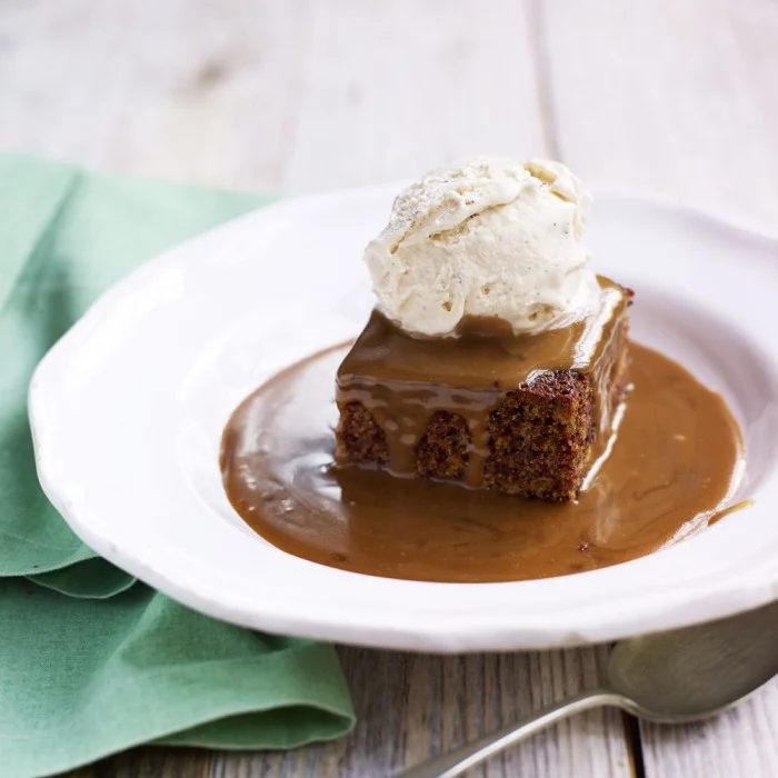 Sticky toffee pudding