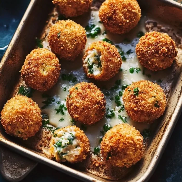 Krokety s medvedím cesnakom