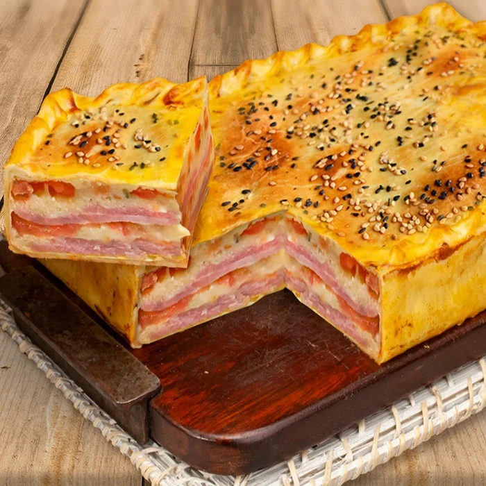 Uruguajská torta de fiambre