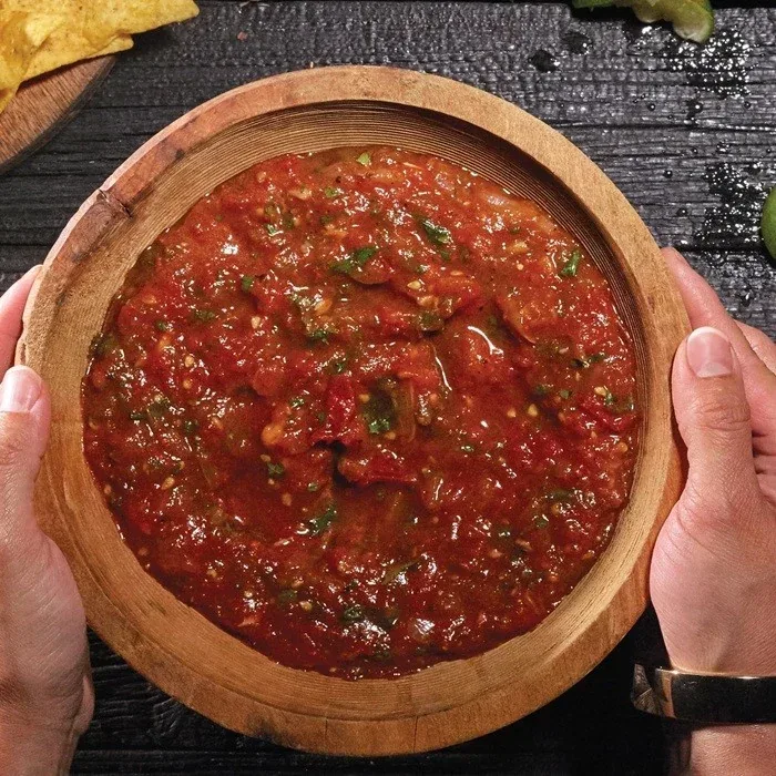 Údená paradajkovo-paprikova salsa
