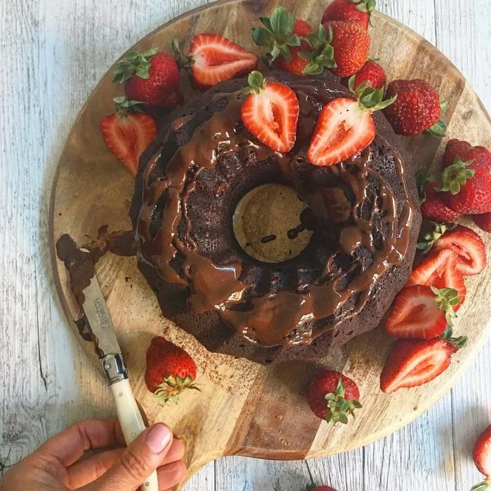 Vegánska čokoládová torta