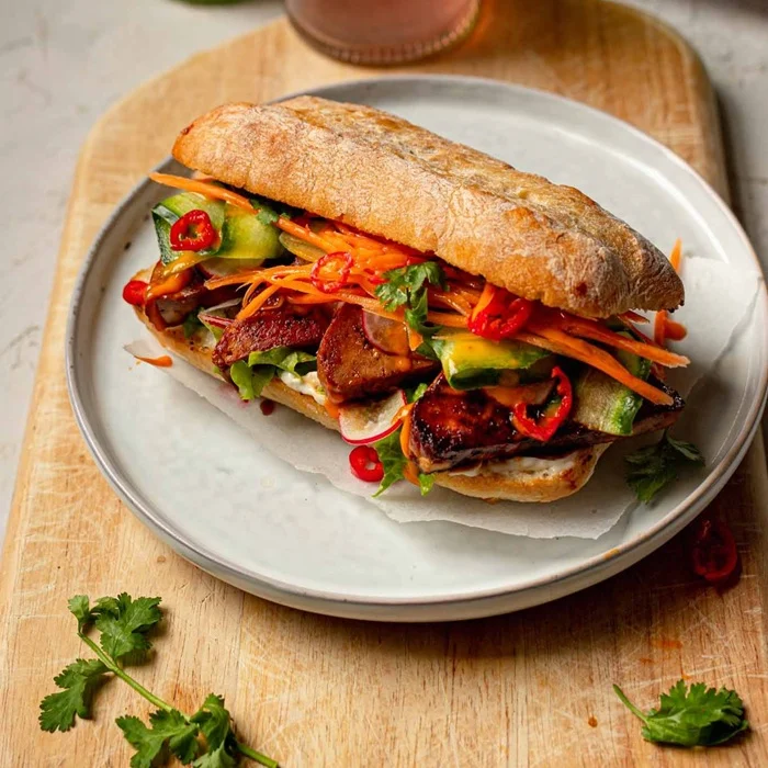 Vegánske banh mi