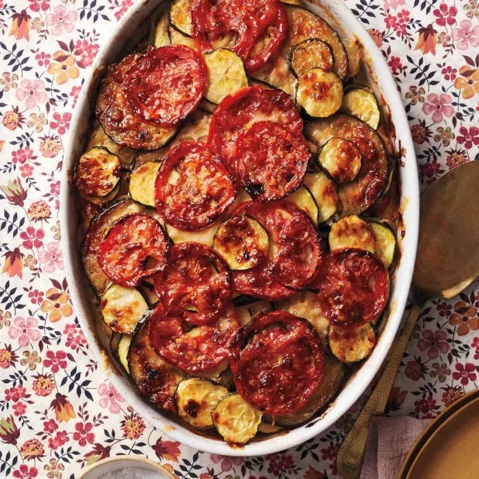 Vegetariánska zapekanka so šošovicou